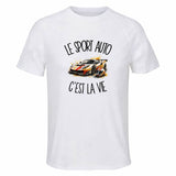 T-shirt de Sport Homme Le sport auto c'est la vie