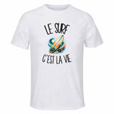 T-shirt de Sport Homme Le surf c'est la vie
