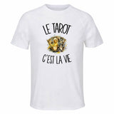 T-shirt de Sport Homme Le tarot c'est la vie