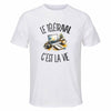 T-shirt de Sport Homme Le télétravail c'est la vie