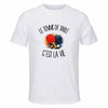T-shirt de Sport Homme Le tennis de table c'est la vie