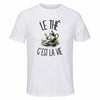 T-shirt de Sport Homme Le thé c'est la vie
