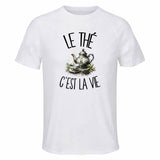 T-shirt de Sport Homme Le thé c'est la vie