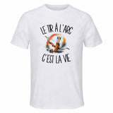 T-shirt de Sport Homme Le tir à l'arc c'est la vie