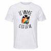 T-shirt de Sport Homme Le vinyle c'est la vie