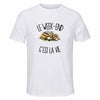 T-shirt de Sport Homme Le week-end c'est la vie