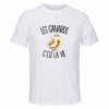 T-shirt de Sport Homme Les canards c'est la vie