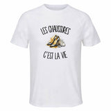 T-shirt de Sport Homme Les chaussures c'est la vie