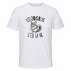 T-shirt de Sport Homme Les chinchillas c'est la vie