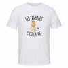 T-shirt de Sport Homme Les gerbilles c'est la vie