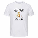 T-shirt de Sport Homme Les gerbilles c'est la vie