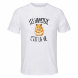 T-shirt de Sport Homme Les hamsters c'est la vie