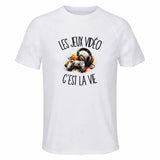 T-shirt de Sport Homme Les jeux vidéo c'est la vie