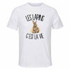 T-shirt de Sport Homme Les lapins c'est la vie