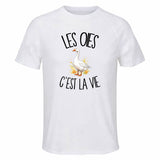 T-shirt de Sport Homme Les oies c'est la vie