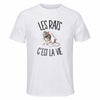 T-shirt de Sport Homme Les rats c'est la vie