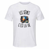 T-shirt de Sport Homme Les séries c'est la vie