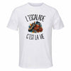 T-shirt de Sport Homme L'escalade c'est la vie
