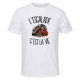 T-shirt de Sport Homme L'escalade c'est la vie