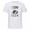 T-shirt de Sport Homme L'escrime c'est la vie