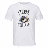 T-shirt de Sport Homme L'escrime c'est la vie