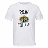 T-shirt de Sport Homme Lyon c'est la vie