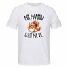 T-shirt de Sport Homme Ma maman c'est ma vie