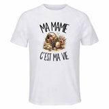 T-shirt de Sport Homme Ma mamie c'est ma vie