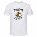 T-shirt de Sport Homme Ma marraine c'est ma vie