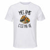 T-shirt de Sport Homme Mes amis c'est ma vie