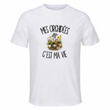 T-shirt de Sport Homme Mes orchidées c'est ma vie