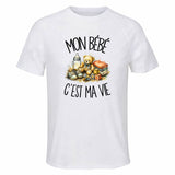 T-shirt de Sport Homme Mon bébé c'est ma vie
