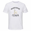 T-shirt de Sport Homme Mon Berger Blanc Suisse c'est ma vie