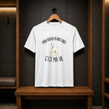 T-shirt de Sport Homme Mon Berger Blanc Suisse c'est ma vie