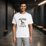 T-shirt de Sport Homme Mon Braque c'est ma vie