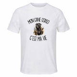 T-shirt de Sport Homme Mon Cane Corso c'est ma vie