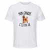 T-shirt de Sport Homme Mon Caniche c'est ma vie