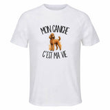 T-shirt de Sport Homme Mon Caniche c'est ma vie