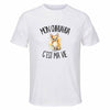 T-shirt de Sport Homme Mon Chihuahua c'est ma vie