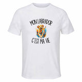 T-shirt de Sport Homme Mon Labrador c'est ma vie