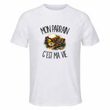 T-shirt de Sport Homme Mon parrain c'est ma vie