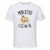 T-shirt de Sport Homme Mon Setter c'est ma vie