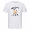 T-shirt de Sport Homme Mon Siamois c'est ma vie