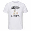 T-shirt de Sport Homme Mon Westie c'est ma vie