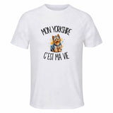 T-shirt de Sport Homme Mon Yorkshire c'est ma vie