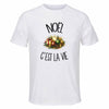 T-shirt de Sport Homme Noël c'est la vie