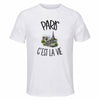 T-shirt de Sport Homme Paris c'est la vie