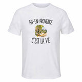 T-shirt de Sport Homme Aix-en-Provence c’est la vie