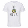 T-shirt de Sport Homme Alès c’est la vie