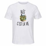 T-shirt de Sport Homme Alès c’est la vie